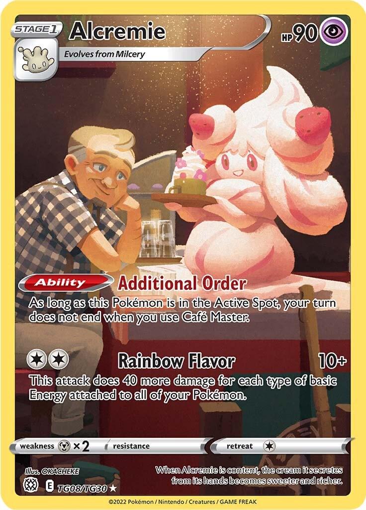 Brilliant Stars Alcremie Pokémon card